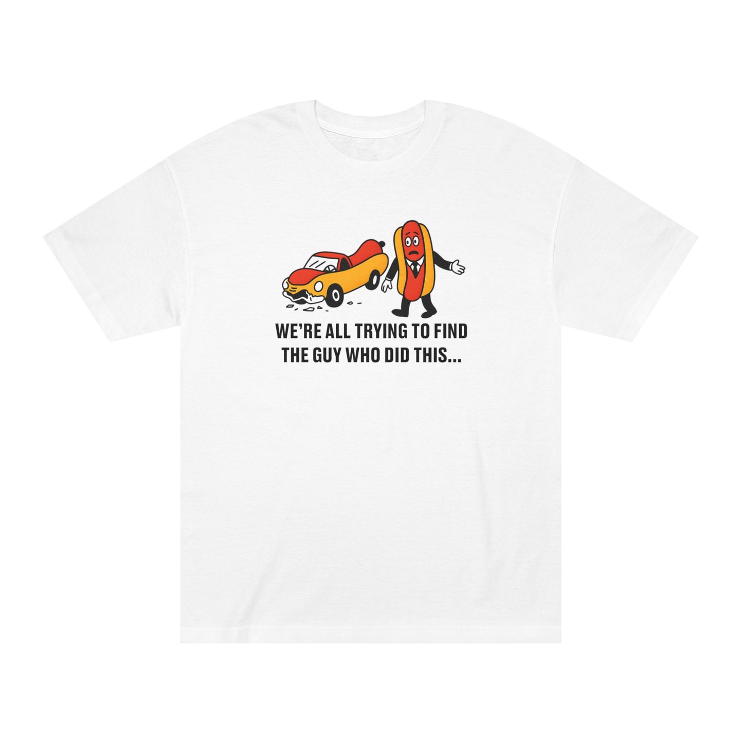Hot Dog Crash Tee