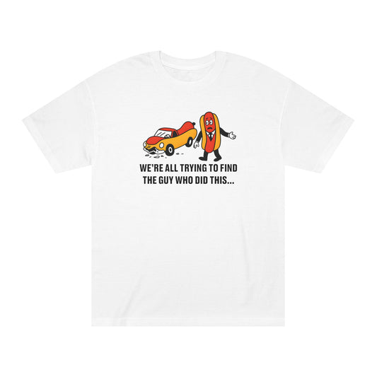 Hot Dog Crash Tee