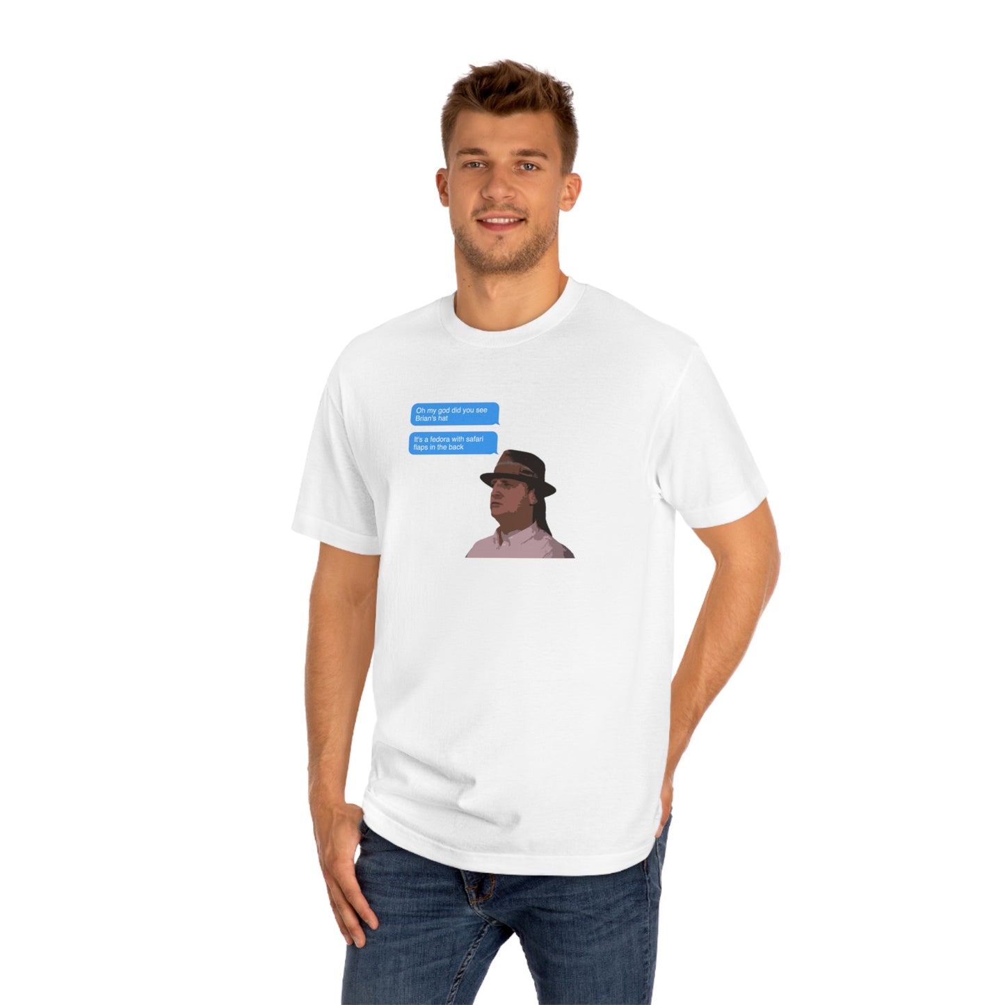 BRIAN'S TEXT TEE