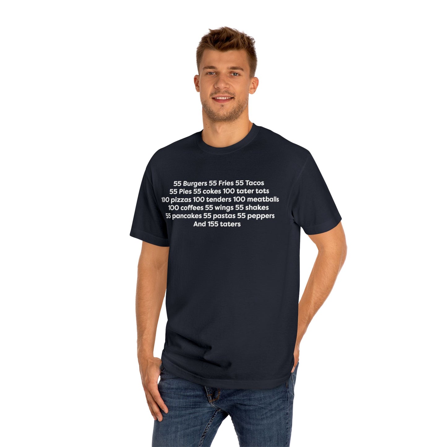 DRIVE THRU TEE (55 Burgers 55 Fries)