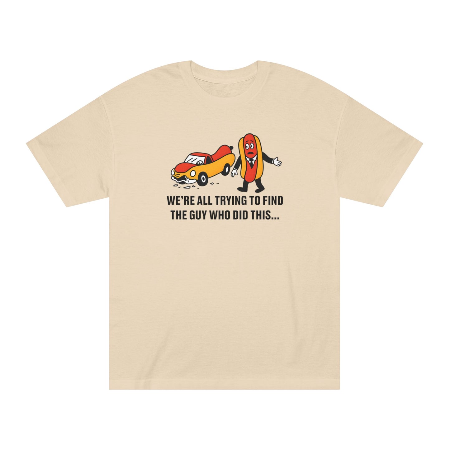 Hot Dog Crash Tee