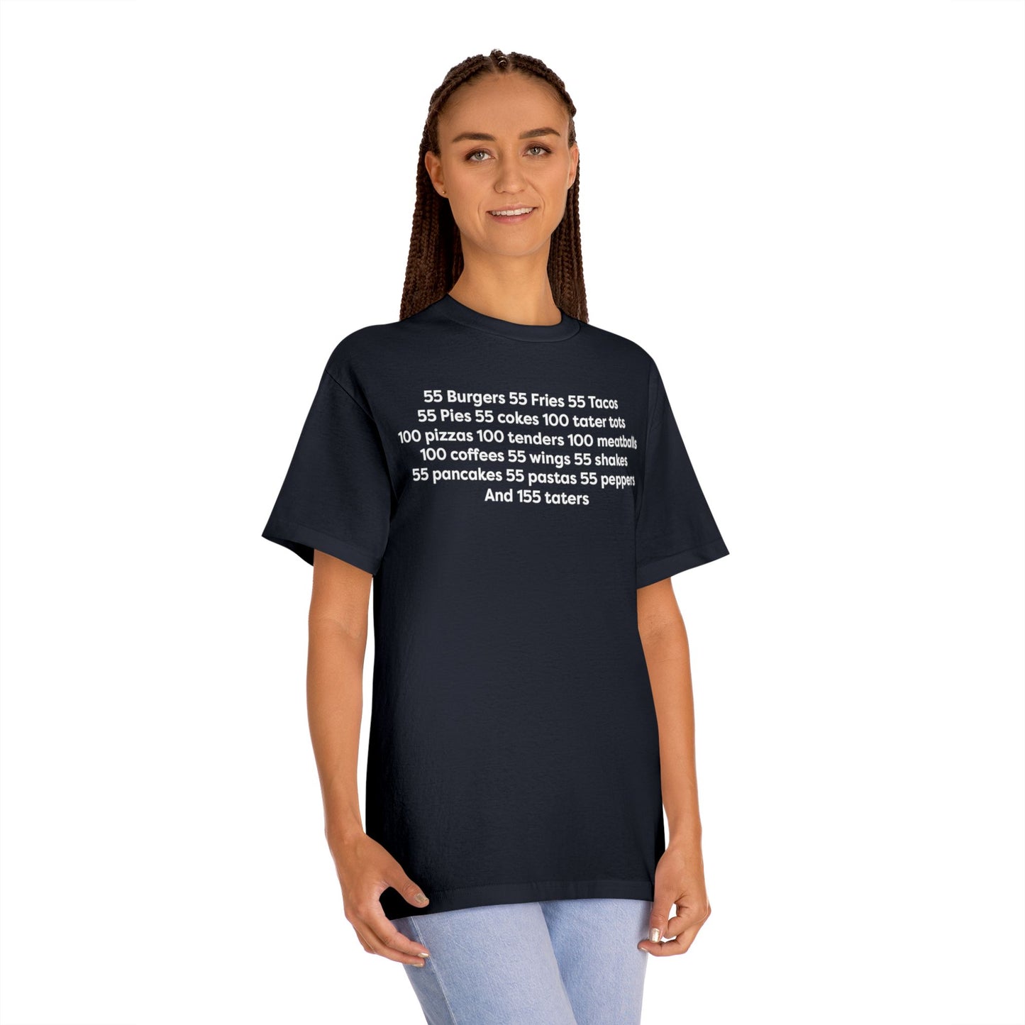 DRIVE THRU TEE (55 Burgers 55 Fries)